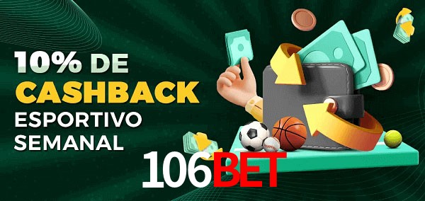 10% de bônus de cashback na 106Bet